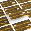 Reflective Golden Forest - Premium Protective Decal Skin-Kit for the Apple Credit Card