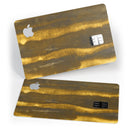 Reflective Golden Forest - Premium Protective Decal Skin-Kit for the Apple Credit Card