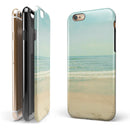 Relaxed Beach iPhone 6/6s or 6/6s Plus 2-Piece Hybrid INK-Fuzed Case