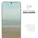 Relaxed Beach - Premium Vinyl Skin Decal for Samsung Galaxy S25 Ultra, S24, S23, S22 & All Galaxy S Models
