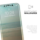 Relaxed Beach - Protective Skin Wrap & Decal – Compatible with iPhone SE to iPhone 17 Pro Max (All Models)