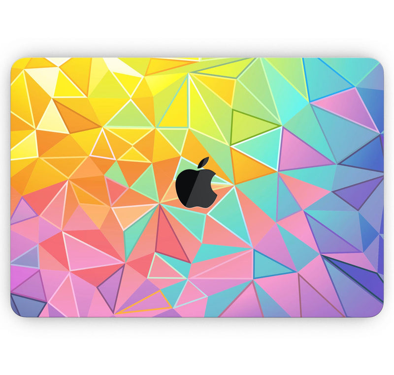 Retro Geometric - Skin Decal Wrap Kit Compatible with the Apple MacBook Pro, Pro with Touch Bar or Air (11", 12", 13", 15" & 16" - All Versions Available)