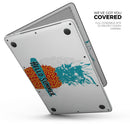 Retro Hello Summer Pineapple v2 - Skin Decal Wrap Kit Compatible with the Apple MacBook Pro, Pro with Touch Bar or Air (11", 12", 13", 15" & 16" - All Versions Available)