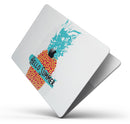 Retro Hello Summer Pineapple v2 - Skin Decal Wrap Kit Compatible with the Apple MacBook Pro, Pro with Touch Bar or Air (11", 12", 13", 15" & 16" - All Versions Available)