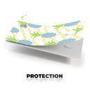 Retro Blue Pineapples - Premium Protective Decal Skin-Kit for the Apple Credit Card