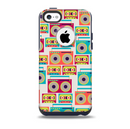 Retro Boombox PatternSkin for the iPhone 5c OtterBox Commuter Case