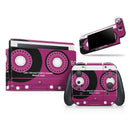Retro Cassette Tape V10 // Skin Decal Wrap Kit for Nintendo Switch Console & Dock, Joy-Cons, Pro Controller, Lite, 3DS XL, 2DS XL, DSi, or Wii - Vinyl Skin Wrap for Nintendo Switch 2, OLED, Lite, Pro Controller, Wii & Classic Handhelds