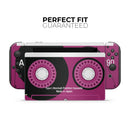 Retro Cassette Tape V10 // Skin Decal Wrap Kit for Nintendo Switch Console & Dock, Joy-Cons, Pro Controller, Lite, 3DS XL, 2DS XL, DSi, or Wii - Vinyl Skin Wrap for Nintendo Switch 2, OLED, Lite, Pro Controller, Wii & Classic Handhelds