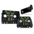Retro Cassette Tape V11 // Skin Decal Wrap Kit for Nintendo Switch Console & Dock, Joy-Cons, Pro Controller, Lite, 3DS XL, 2DS XL, DSi, or Wii - Vinyl Skin Wrap for Nintendo Switch 2, OLED, Lite, Pro Controller, Wii & Classic Handhelds