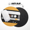 Retro Cassette Tape V12// WaterProof Rubber Foam Backed Anti-Slip Mouse Pad for Home Work Office or Gaming Computer Desk