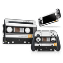 Retro Cassette Tape V12 // Skin Decal Wrap Kit for Nintendo Switch Console & Dock, Joy-Cons, Pro Controller, Lite, 3DS XL, 2DS XL, DSi, or Wii - Vinyl Skin Wrap for Nintendo Switch 2, OLED, Lite, Pro Controller, Wii & Classic Handhelds