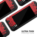 Retro Cassette Tape V1 // Skin Decal Wrap Kit for Nintendo Switch Console & Dock, Joy-Cons, Pro Controller, Lite, 3DS XL, 2DS XL, DSi, or Wii - Vinyl Skin Wrap for Nintendo Switch 2, OLED, Lite, Pro Controller, Wii & Classic Handhelds