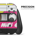 Retro Cassette Tape V3 // Skin Decal Wrap Kit for Nintendo Switch Console & Dock, Joy-Cons, Pro Controller, Lite, 3DS XL, 2DS XL, DSi, or Wii - Vinyl Skin Wrap for Nintendo Switch 2, OLED, Lite, Pro Controller, Wii & Classic Handhelds