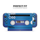 Retro Cassette Tape V5 // Skin Decal Wrap Kit for Nintendo Switch Console & Dock, Joy-Cons, Pro Controller, Lite, 3DS XL, 2DS XL, DSi, or Wii - Vinyl Skin Wrap for Nintendo Switch 2, OLED, Lite, Pro Controller, Wii & Classic Handhelds