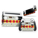 Retro Cassette Tape V6 // Skin Decal Wrap Kit for Nintendo Switch Console & Dock, Joy-Cons, Pro Controller, Lite, 3DS XL, 2DS XL, DSi, or Wii - Vinyl Skin Wrap for Nintendo Switch 2, OLED, Lite, Pro Controller, Wii & Classic Handhelds