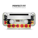Retro Cassette Tape V6 // Skin Decal Wrap Kit for Nintendo Switch Console & Dock, Joy-Cons, Pro Controller, Lite, 3DS XL, 2DS XL, DSi, or Wii - Vinyl Skin Wrap for Nintendo Switch 2, OLED, Lite, Pro Controller, Wii & Classic Handhelds