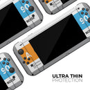 Retro Cassette Tape V7 // Skin Decal Wrap Kit for Nintendo Switch Console & Dock, Joy-Cons, Pro Controller, Lite, 3DS XL, 2DS XL, DSi, or Wii - Vinyl Skin Wrap for Nintendo Switch 2, OLED, Lite, Pro Controller, Wii & Classic Handhelds