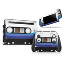 Retro Cassette Tape V8 // Skin Decal Wrap Kit for Nintendo Switch Console & Dock, Joy-Cons, Pro Controller, Lite, 3DS XL, 2DS XL, DSi, or Wii - Vinyl Skin Wrap for Nintendo Switch 2, OLED, Lite, Pro Controller, Wii & Classic Handhelds