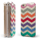 Retro_Chevron_Pattern_with_Digital_Camo_-_iPhone_6s_-_Gold_-_Clear_Rubber_-_Hybrid_Case_-_Shopify_-_V10.jpg