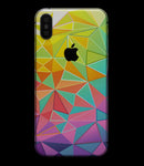 Retro Geometric - iPhone XS MAX, XS/X, 8/8+, 7/7+, 5/5S/SE Skin-Kit (All iPhones Available)