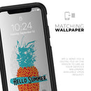 Retro Hello Summer Pineapple v2 - Skin Kit for the iPhone OtterBox Cases