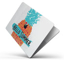Retro Hello Summer Pineapple v2 - Skin Decal Wrap Kit Compatible with the Apple MacBook Pro, Pro with Touch Bar or Air (11", 12", 13", 15" & 16" - All Versions Available)