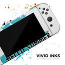 Retro Hello Summer Pineapple v2 // Skin Decal Wrap Kit for Nintendo Switch Console & Dock, Joy-Cons, Pro Controller, Lite, 3DS XL, 2DS XL, DSi, or Wii - Vinyl Skin Wrap for Nintendo Switch 2, OLED, Lite, Pro Controller, Wii & Classic Handhelds
