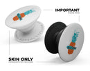 Retro Hello Summer Pineapple v2 - Skin Kit for PopSockets and other Smartphone Extendable Grips & Stands