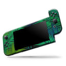 Retro Summer Jungle v1 // Skin Decal Wrap Kit for Nintendo Switch Console & Dock, Joy-Cons, Pro Controller, Lite, 3DS XL, 2DS XL, DSi, or Wii - Vinyl Skin Wrap for Nintendo Switch 2, OLED, Lite, Pro Controller, Wii & Classic Handhelds
