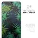 Retro Summer Jungle v1 - Premium Vinyl Skin Decal for Samsung Galaxy S25 Ultra, S24, S23, S22 & All Galaxy S Models