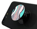Retro Summer Mint and Coral - Skin Kit for PopSockets and other Smartphone Extendable Grips & Stands