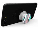 Retro Summer Mint and Coral - Skin Kit for PopSockets and other Smartphone Extendable Grips & Stands