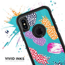 Retro Summer Pineapple v1 - Skin Kit for the iPhone OtterBox Cases