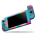 Retro Summer Pineapple v1 // Skin Decal Wrap Kit for Nintendo Switch Console & Dock, Joy-Cons, Pro Controller, Lite, 3DS XL, 2DS XL, DSi, or Wii - Vinyl Skin Wrap for Nintendo Switch 2, OLED, Lite, Pro Controller, Wii & Classic Handhelds