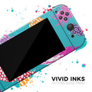 Retro Summer Pineapple v1 // Skin Decal Wrap Kit for Nintendo Switch Console & Dock, Joy-Cons, Pro Controller, Lite, 3DS XL, 2DS XL, DSi, or Wii - Vinyl Skin Wrap for Nintendo Switch 2, OLED, Lite, Pro Controller, Wii & Classic Handhelds