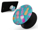 Retro Summer Pineapple v1 - Skin Kit for PopSockets and other Smartphone Extendable Grips & Stands