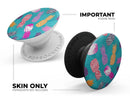 Retro Summer Pineapple v1 - Skin Kit for PopSockets and other Smartphone Extendable Grips & Stands