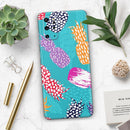 Retro Summer Pineapple v1 - Premium Vinyl Skin Decal for Samsung Galaxy S25 Ultra, S24, S23, S22 & All Galaxy S Models