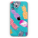 Retro Summer Pineapple v1 - Protective Skin Wrap & Decal – Compatible with iPhone SE to iPhone 17 Pro Max (All Models)