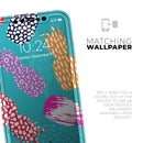 Retro Summer Pineapple v1 - Protective Skin Wrap & Decal – Compatible with iPhone SE to iPhone 17 Pro Max (All Models)