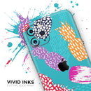Retro Summer Pineapple v1 - Protective Skin Wrap & Decal – Compatible with iPhone SE to iPhone 17 Pro Max (All Models)