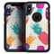 Retro Summer Pineapple v2 - Skin Kit for the iPhone OtterBox Cases