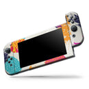 Retro Summer Pineapple v2 // Skin Decal Wrap Kit for Nintendo Switch Console & Dock, Joy-Cons, Pro Controller, Lite, 3DS XL, 2DS XL, DSi, or Wii - Vinyl Skin Wrap for Nintendo Switch 2, OLED, Lite, Pro Controller, Wii & Classic Handhelds