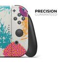 Retro Summer Pineapple v2 // Skin Decal Wrap Kit for Nintendo Switch Console & Dock, Joy-Cons, Pro Controller, Lite, 3DS XL, 2DS XL, DSi, or Wii - Vinyl Skin Wrap for Nintendo Switch 2, OLED, Lite, Pro Controller, Wii & Classic Handhelds