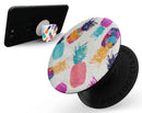 Retro Summer Pineapple v2 - Skin Kit for PopSockets and other Smartphone Extendable Grips & Stands