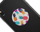Retro Summer Pineapple v2 - Skin Kit for PopSockets and other Smartphone Extendable Grips & Stands