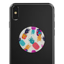 Retro Summer Pineapple v2 - Skin Kit for PopSockets and other Smartphone Extendable Grips & Stands
