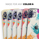 Retro Summer Pineapple v2 - Protective Skin Wrap & Decal – Compatible with iPhone SE to iPhone 17 Pro Max (All Models)