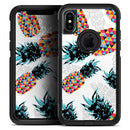 Retro Summer Pineapple v3 - Skin Kit for the iPhone OtterBox Cases