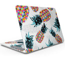 Retro Summer Pineapple v3 - Skin Decal Wrap Kit Compatible with the Apple MacBook Pro, Pro with Touch Bar or Air (11", 12", 13", 15" & 16" - All Versions Available)